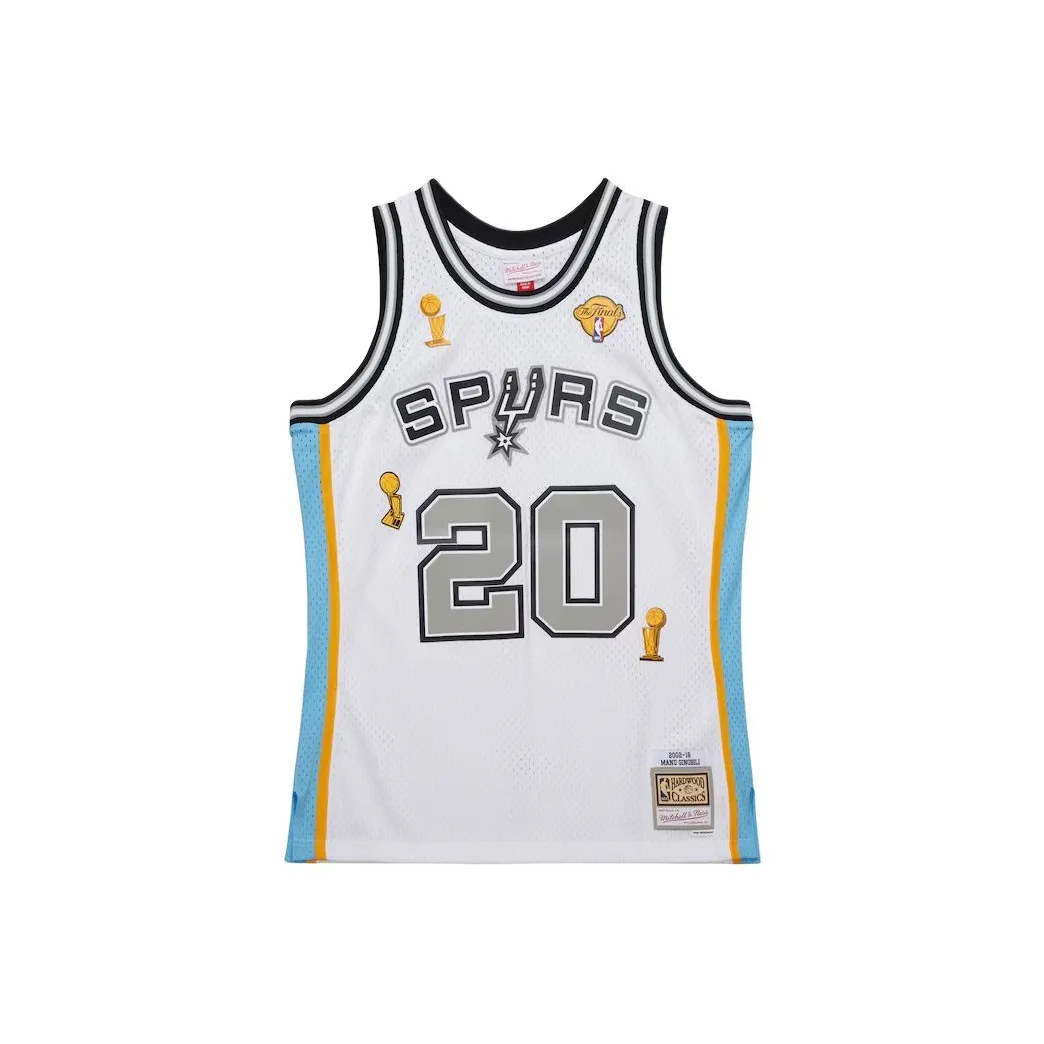 MITCHELL NESS X NBA Баскетбольная Джерси Мужская Белая