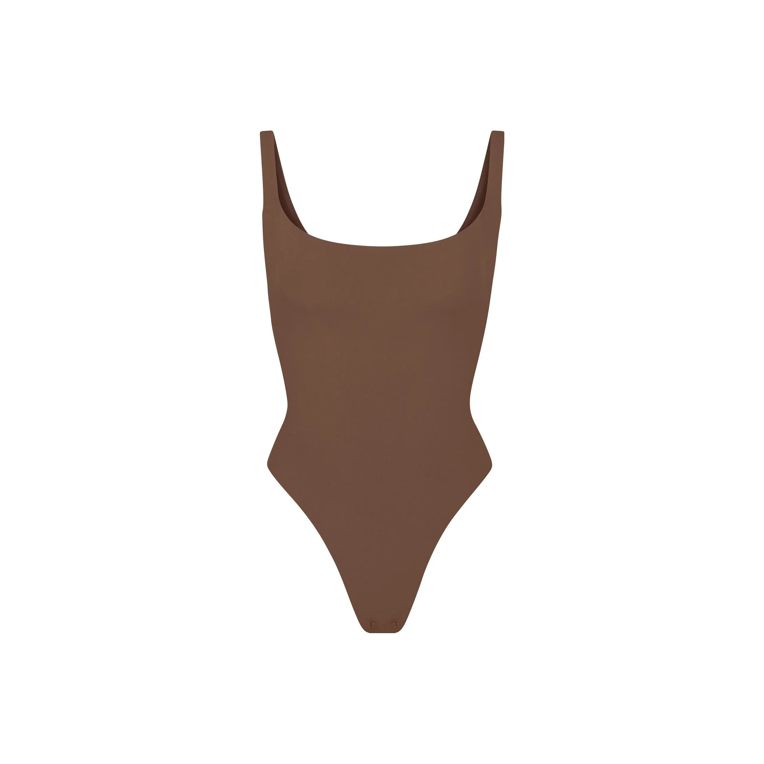 SKIMS FITS EVERYBODY SQUARE NECK BODYSUIT Комбинезон Женский JASPER JASPER