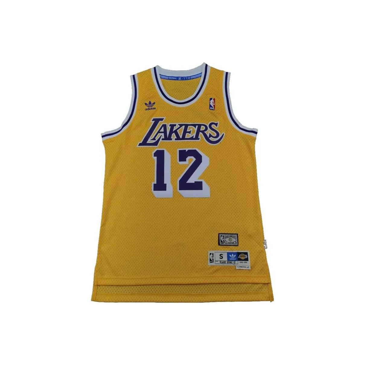 Adidas Originals x NBA Los Angeles Lakers SWINGMAN Fan Edition Basketball Jersey Unisex Yellow
