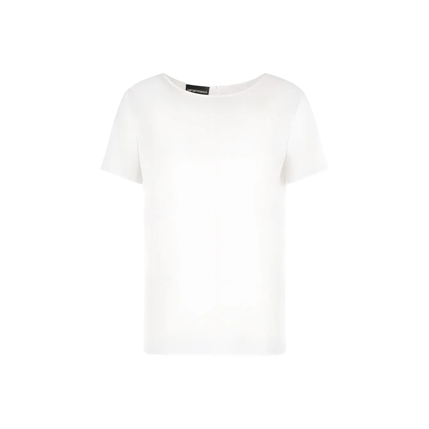 EMPORIO ARMANI Short sleeved Silk Satin Blouse