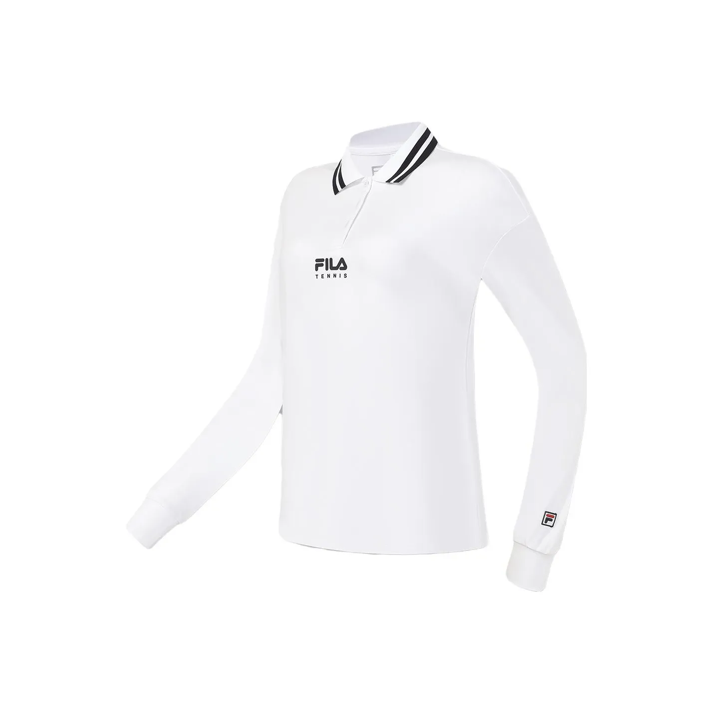 FILA Polo Shirt Unisex Standard White