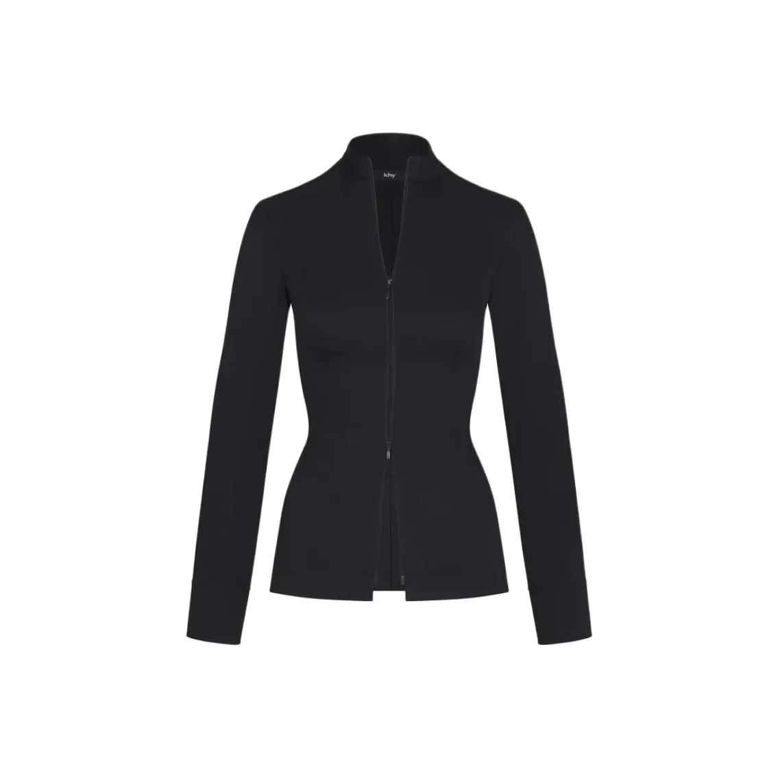 Khy SS24 DROP 007 Poplin Long Zip Shirt Women's Black