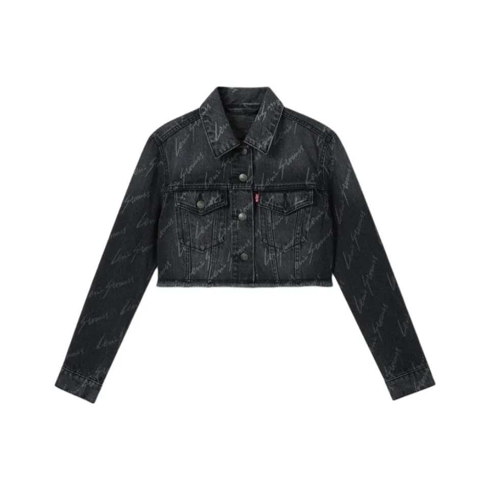 Levis Denim Drifter Series Jackets Women's Black