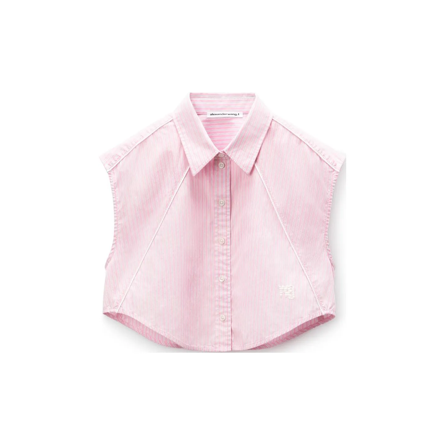 Alexander Wang FW24 Рубашка Женская Розовая