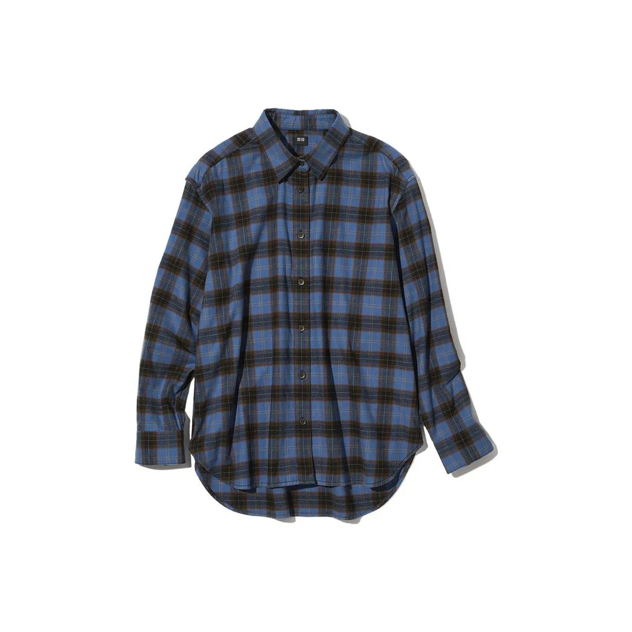 UNIQLO Озерно-голубой Женские Рубашки