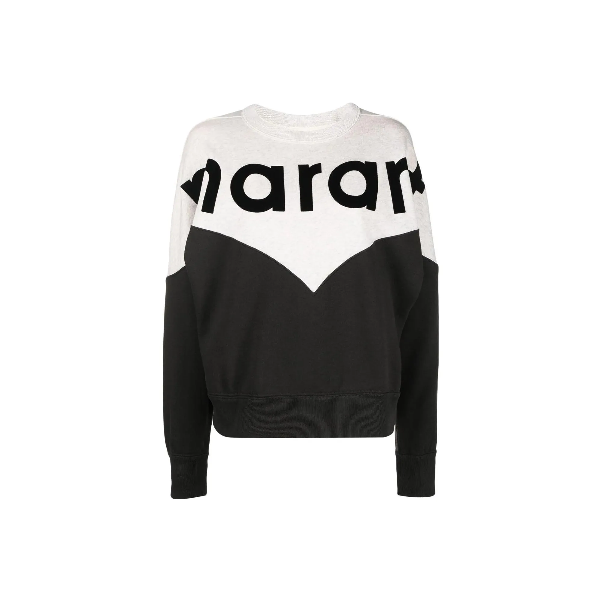 ISABEL MARANT ETOILE Houston Logo Printed Crewneck Sweatshirt
