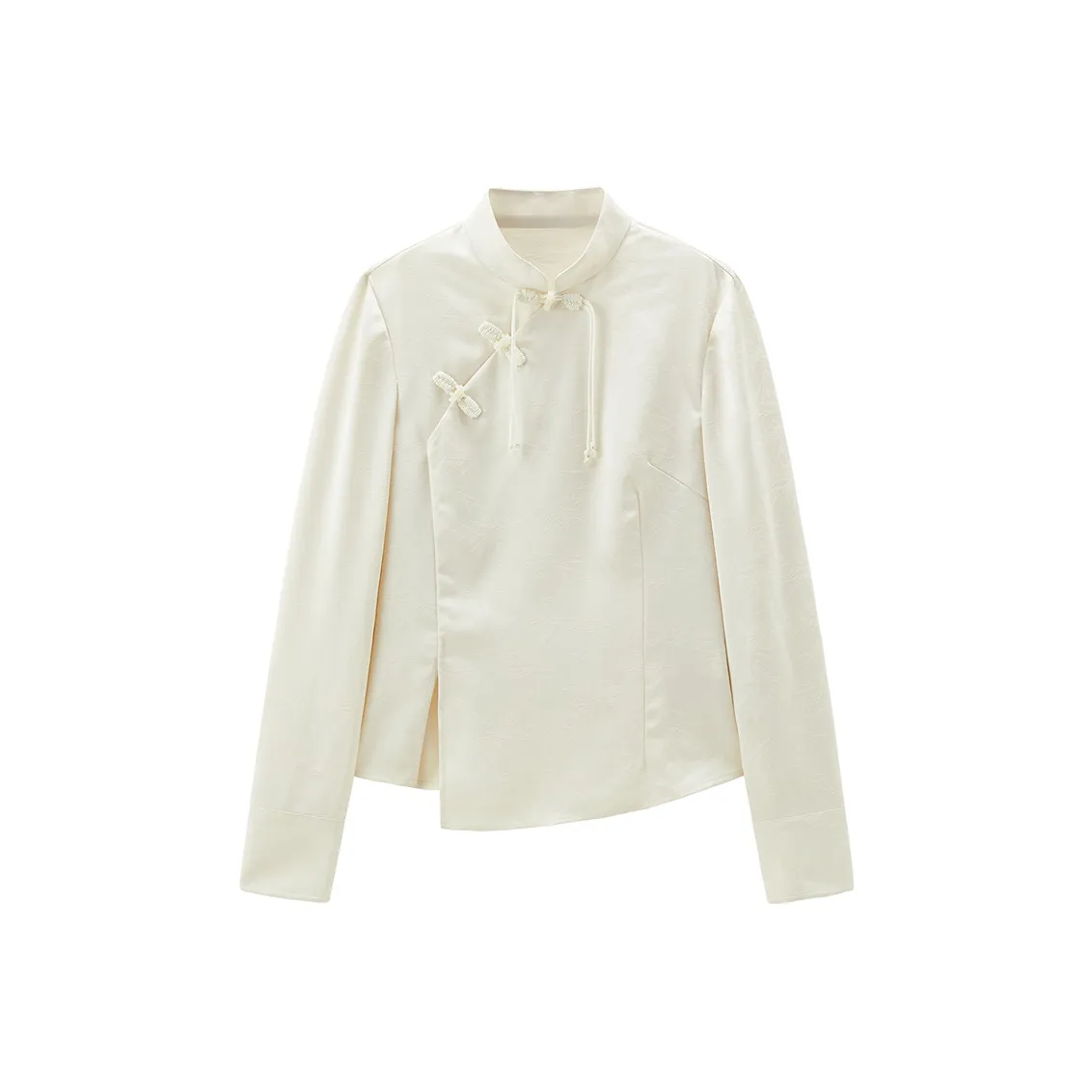 PEACEBIRD Bamboo Rhyme Series Экрю Женские Рубашки