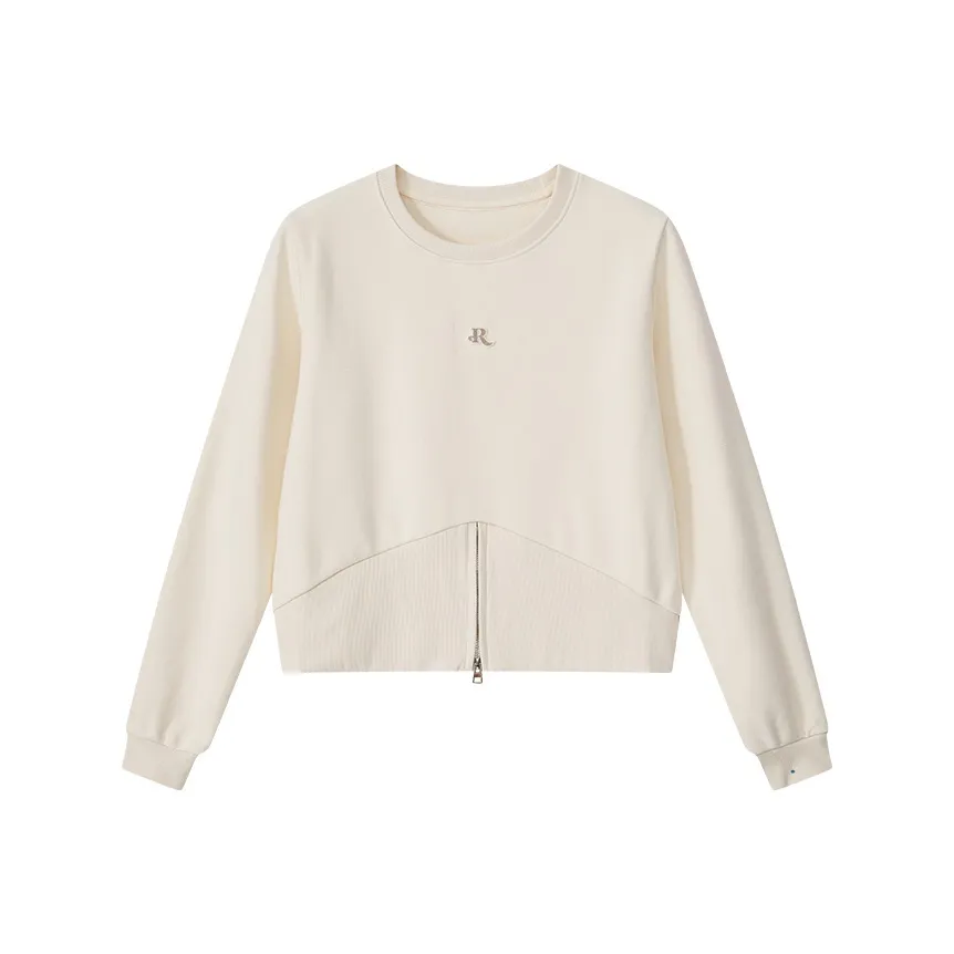 Katie Ermilio Sweatshirt Spring Women's Apricot