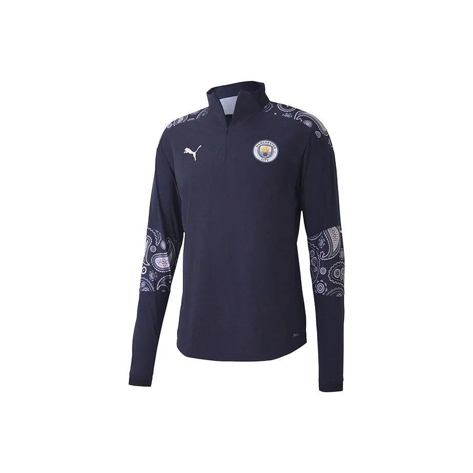 PUMA DRYCELL Manchester City Soccer Club Футбол Джерси Унисекс Морской Синий