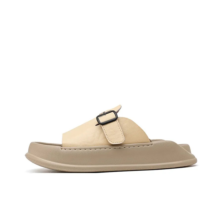 LUOMAIKE Rubber Sole Slip Resistant Slide Slippers Men's