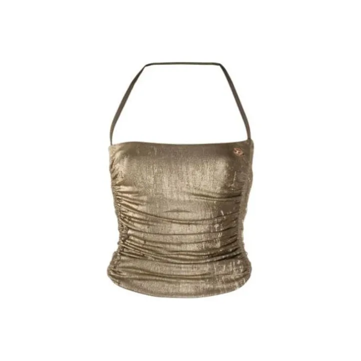 DIESEL Золотой Женские Камисоли