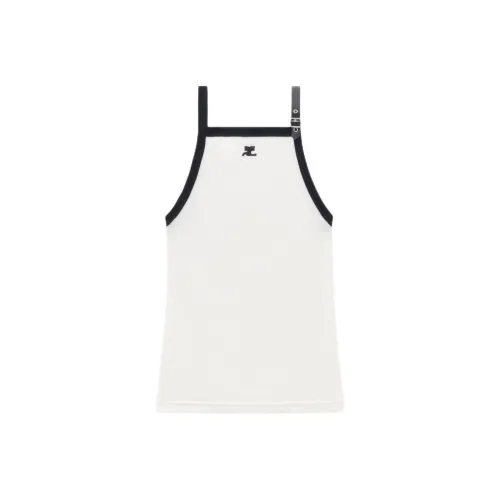 COURREGES Наследие Белый/Наследие Белый Женские Камисоли