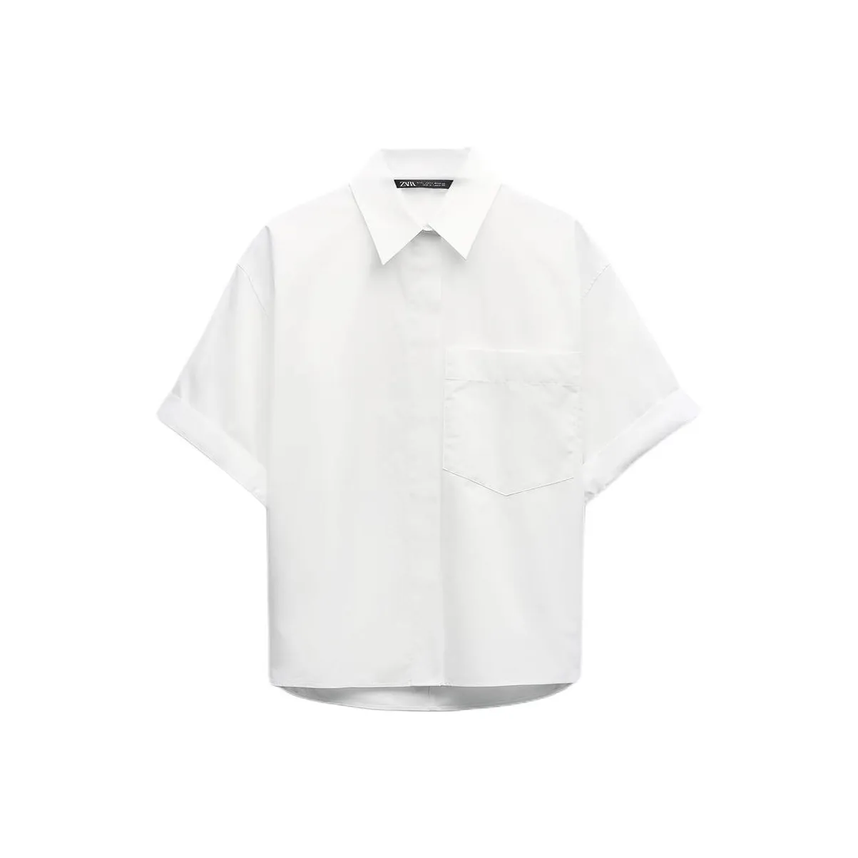 ZARA Белые Женские Рубашки