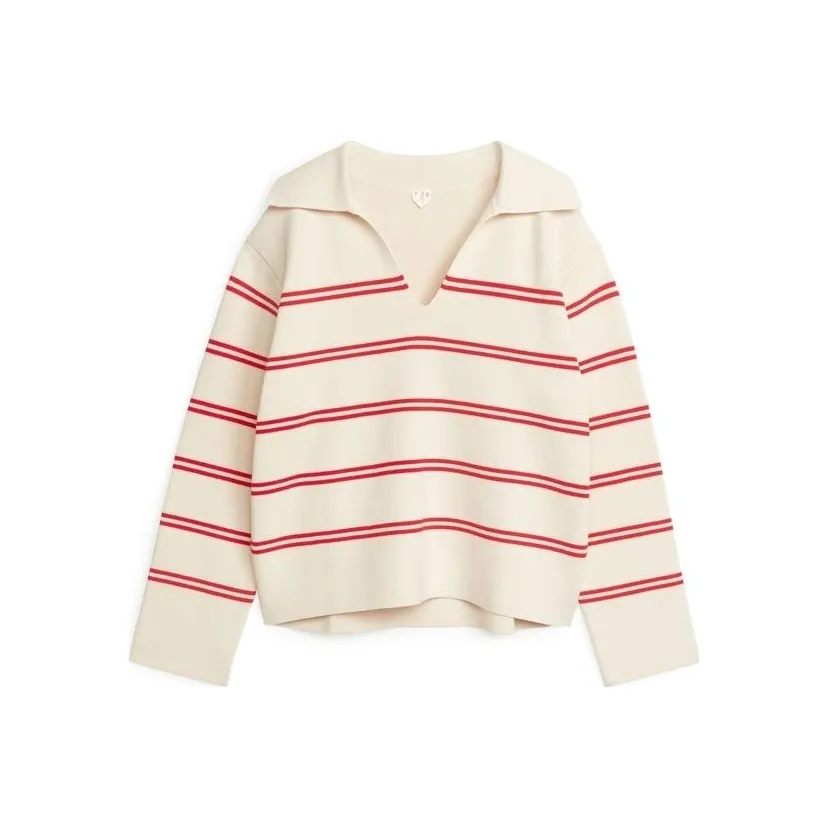 ARKET Knitwear Women's White Red