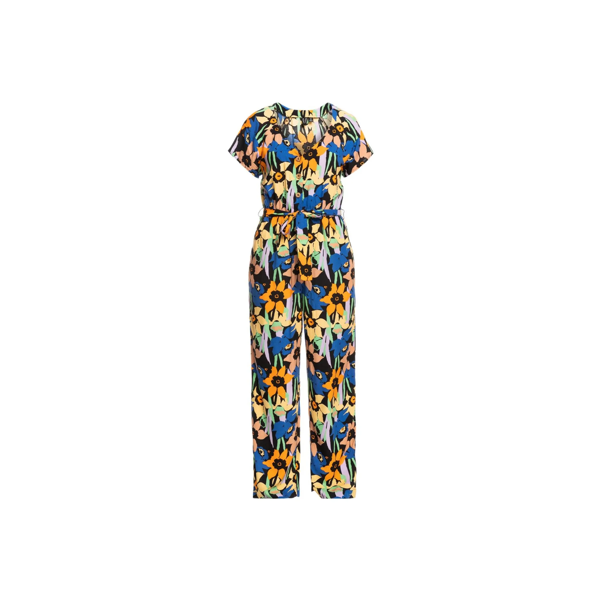 ROXY Breeze Of Sea Ankle Length Romper Jumpsuit Women's Multicolor