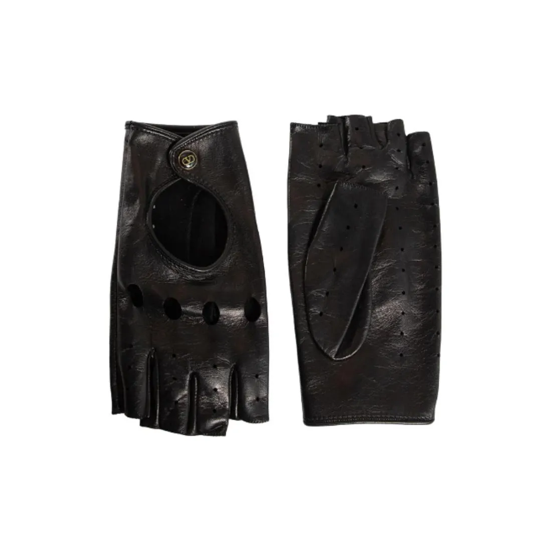 Valentino VLogo Fingerless Gloves