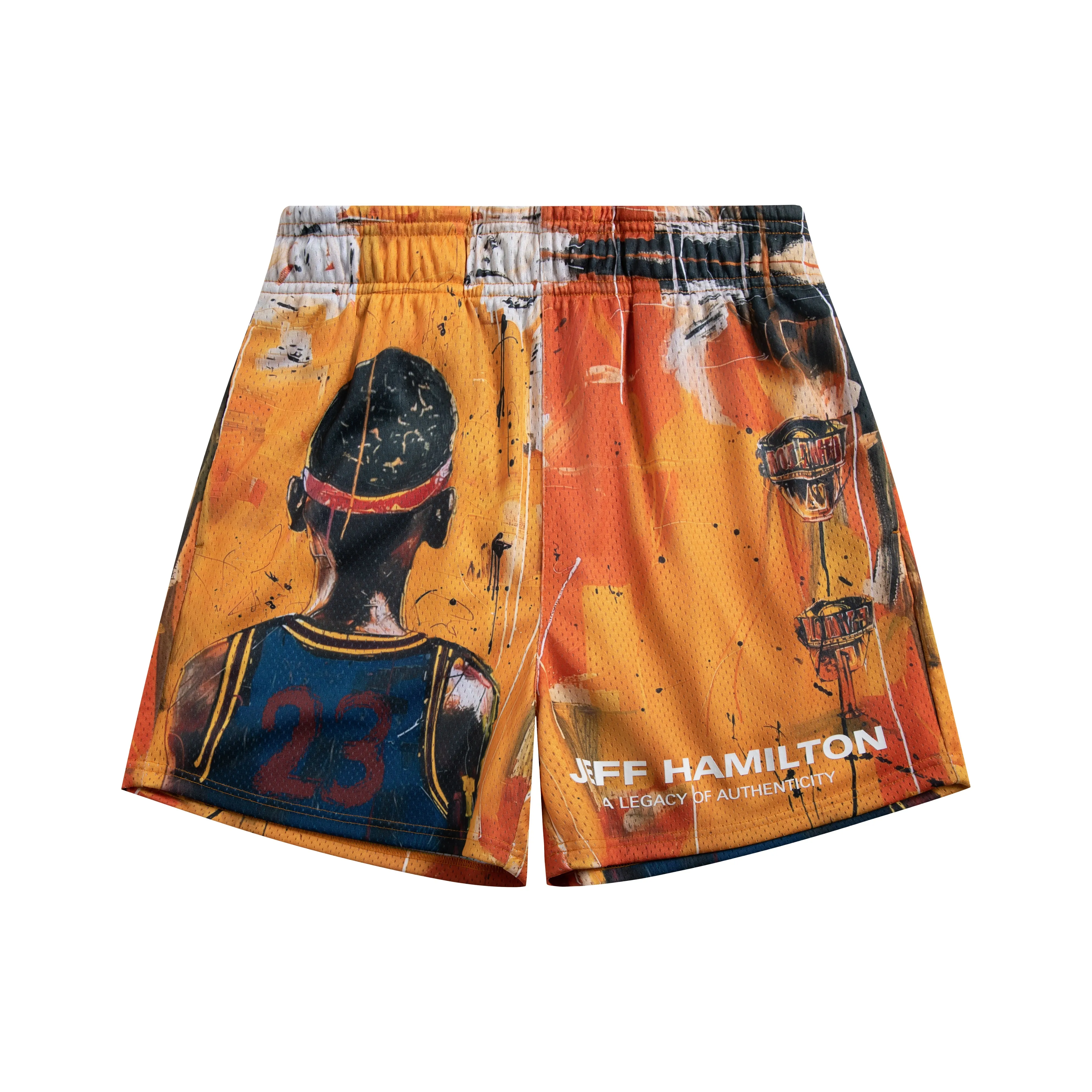 JEFF HAMILTON Повседневные шорты унисекс
