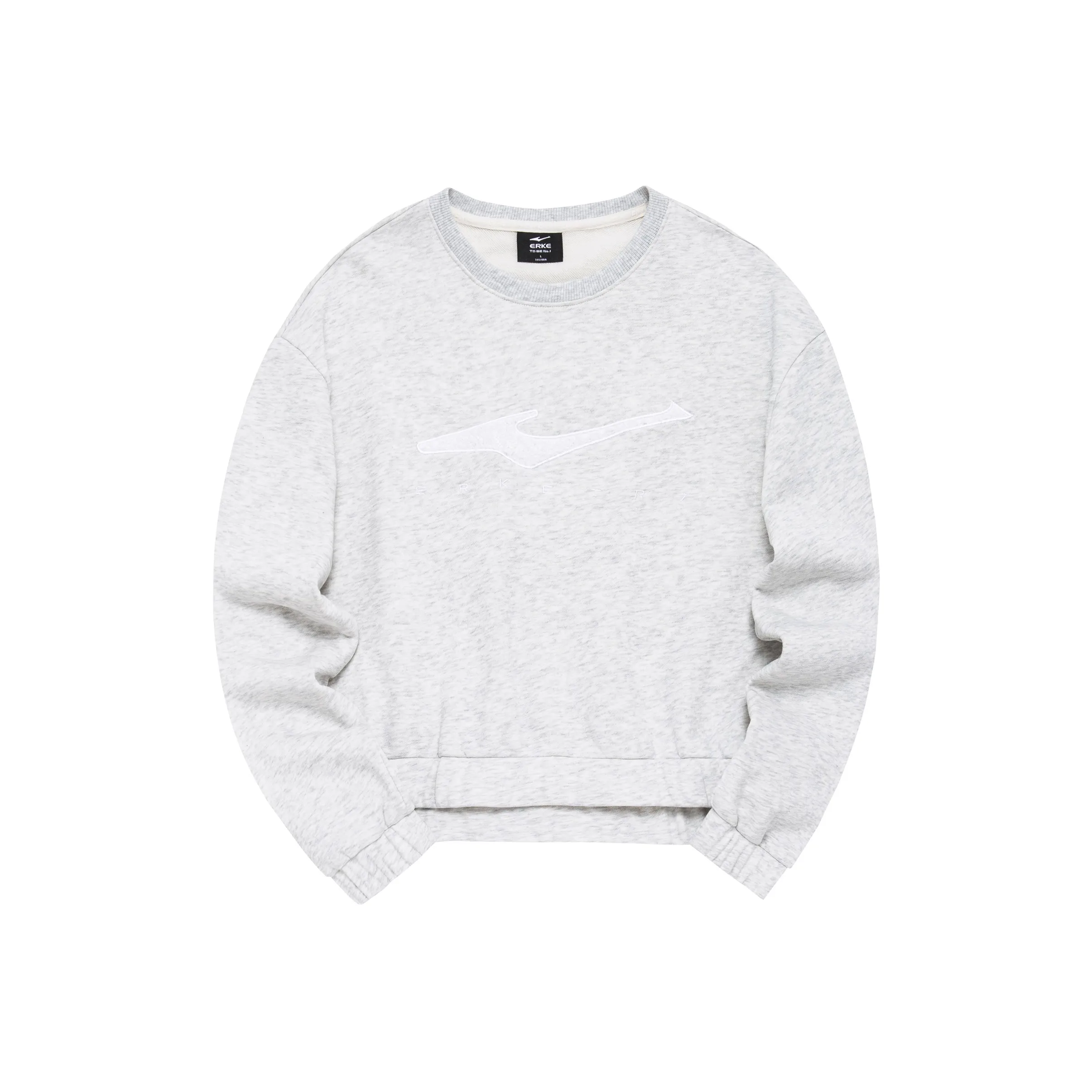 Erke Свитшот Женские PASTEL Фотиния Серый