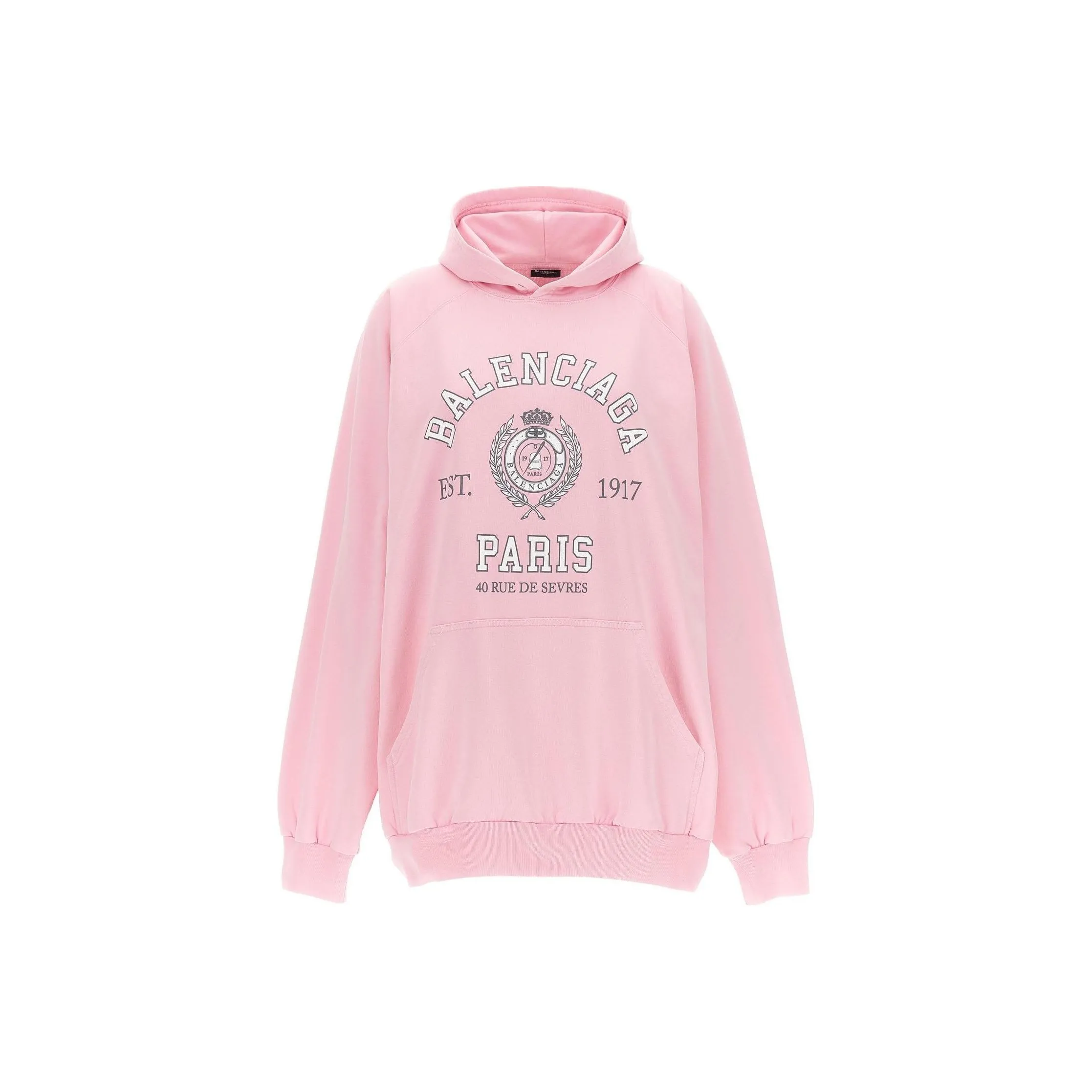Balenciaga Hoodie 'Faded Pink'