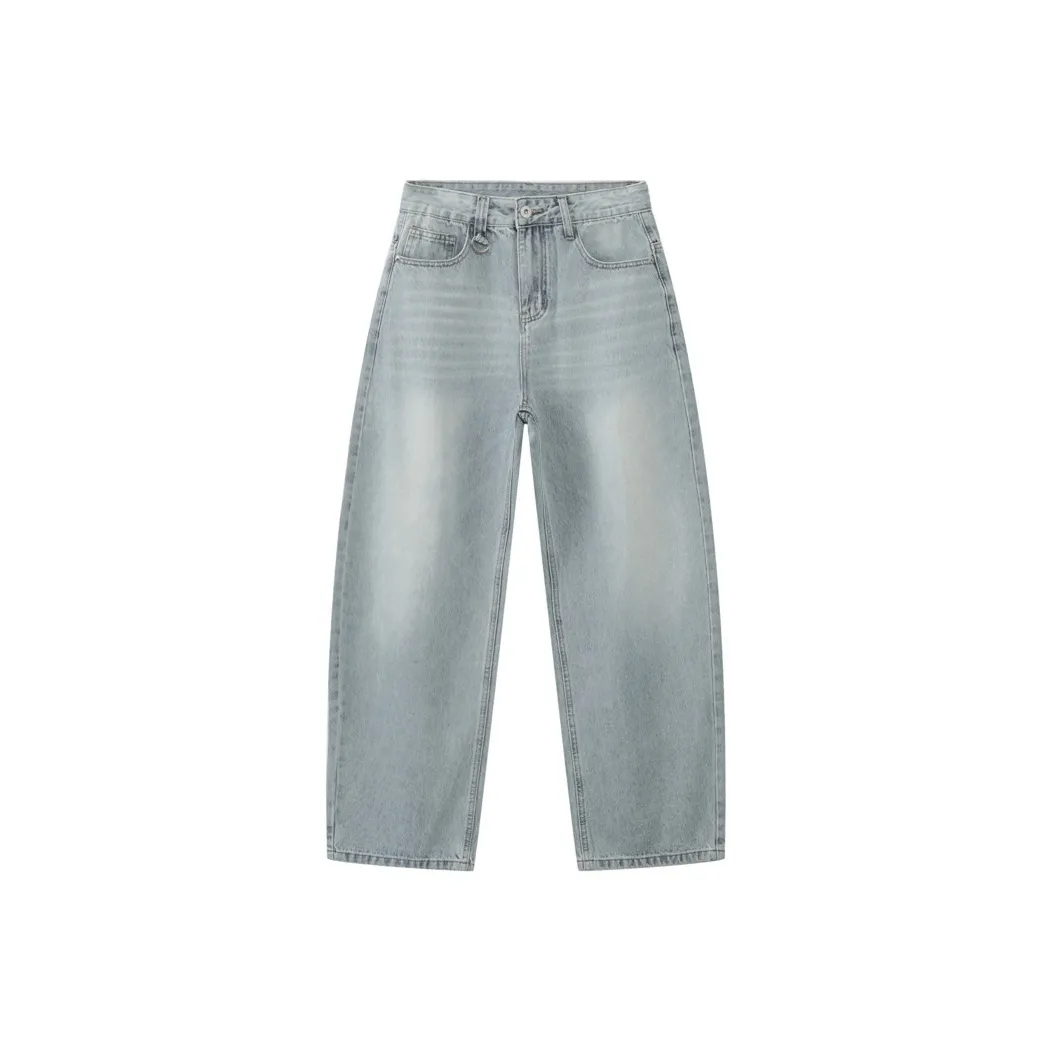 Voguo Relay Изогнутый Knife Джинсы Унисекс