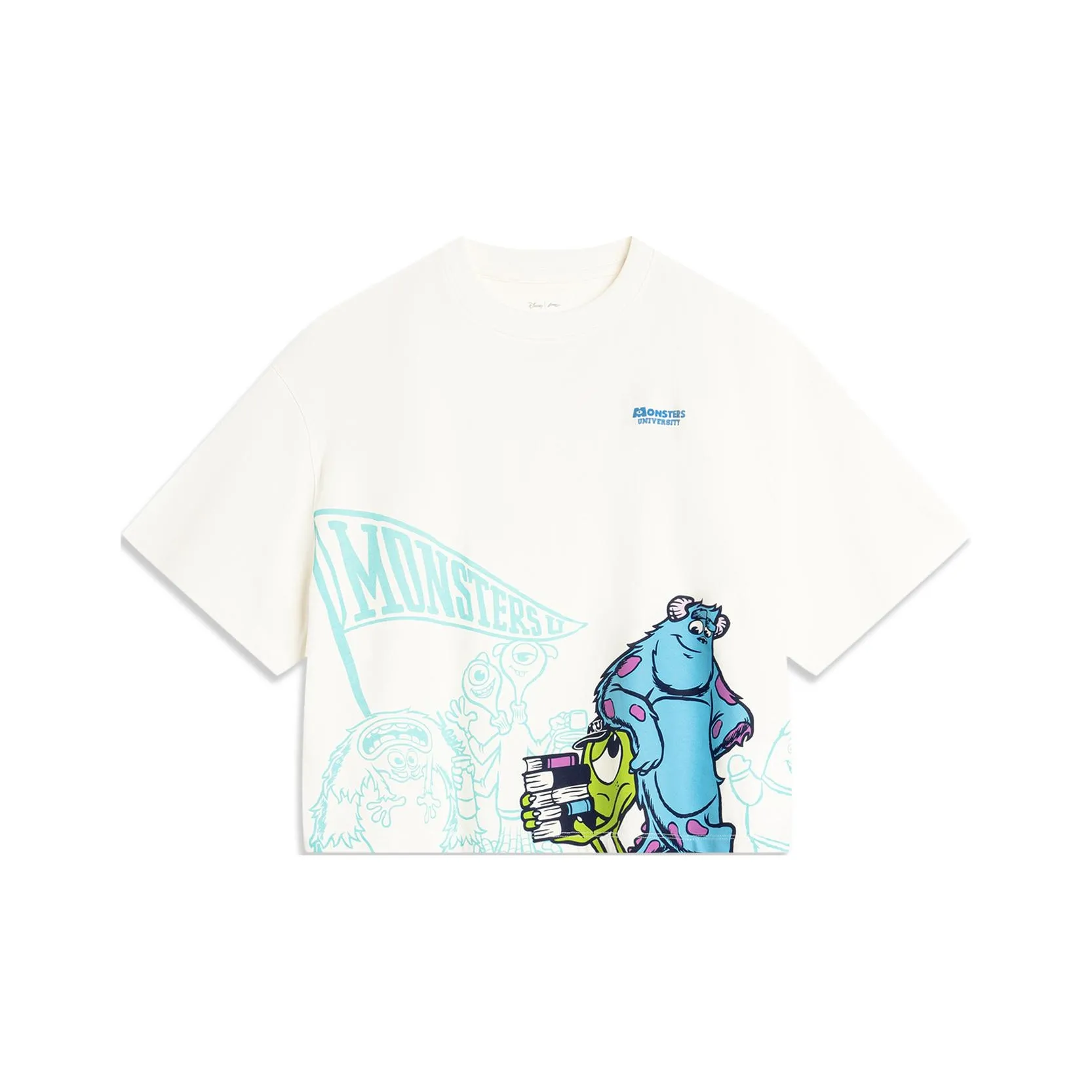 LINING x DISHINIGUAISHOUDAXUE Disney T-Shirt Женская Айвори
