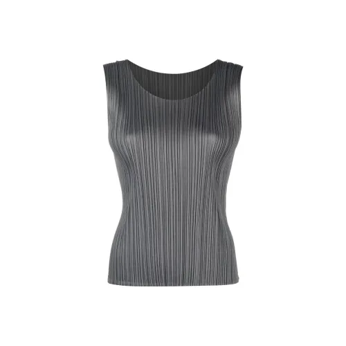 Homme Plissé Issey Miyake Пыльно-серый Женские Камисоли