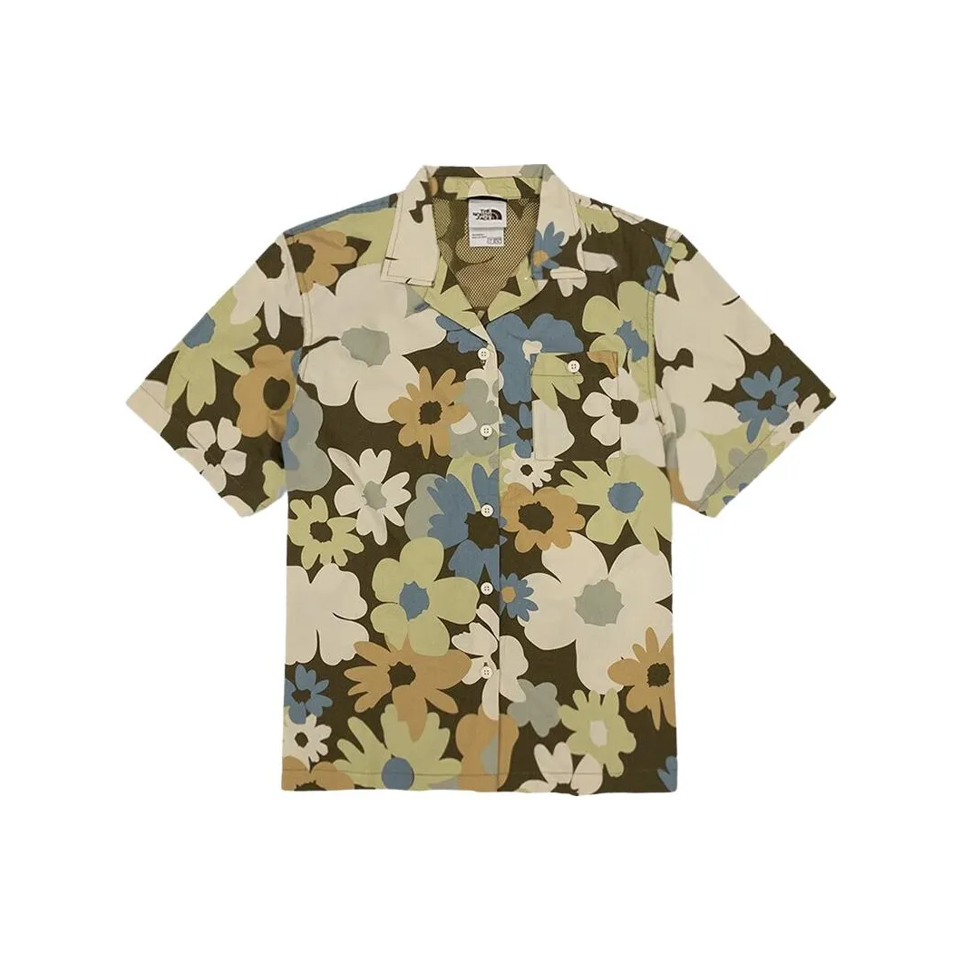 The North Face Камуфляж Цветочный Женские Рубашки