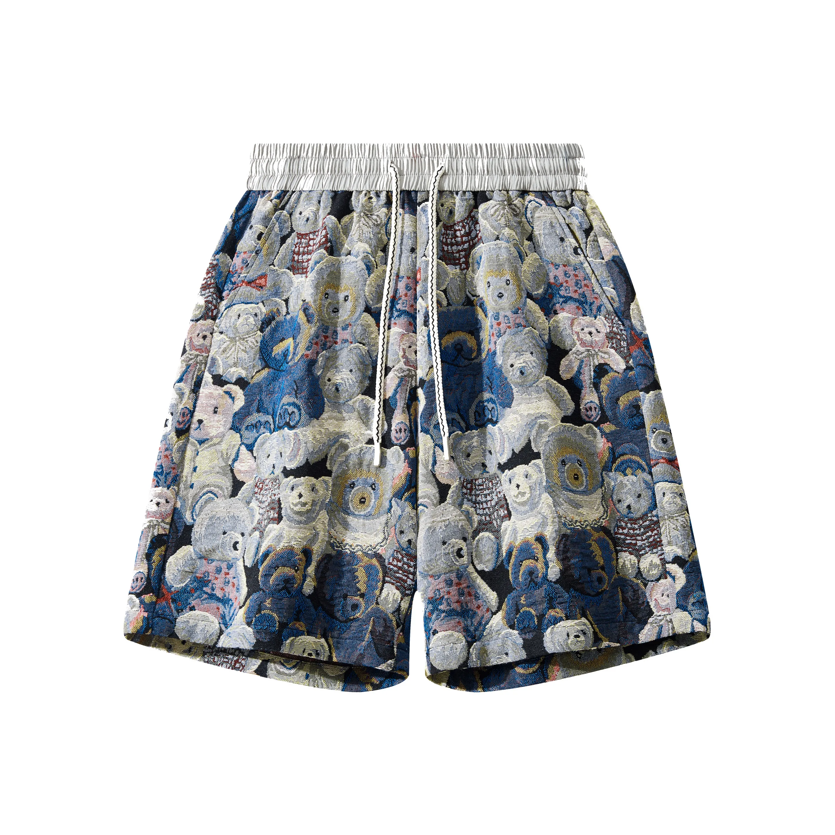 Paddy Julia Повседневные шорты Унисекс Синий Медведь