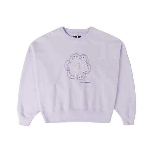 Конверс Свитшот Женский Светло-фиолетовый