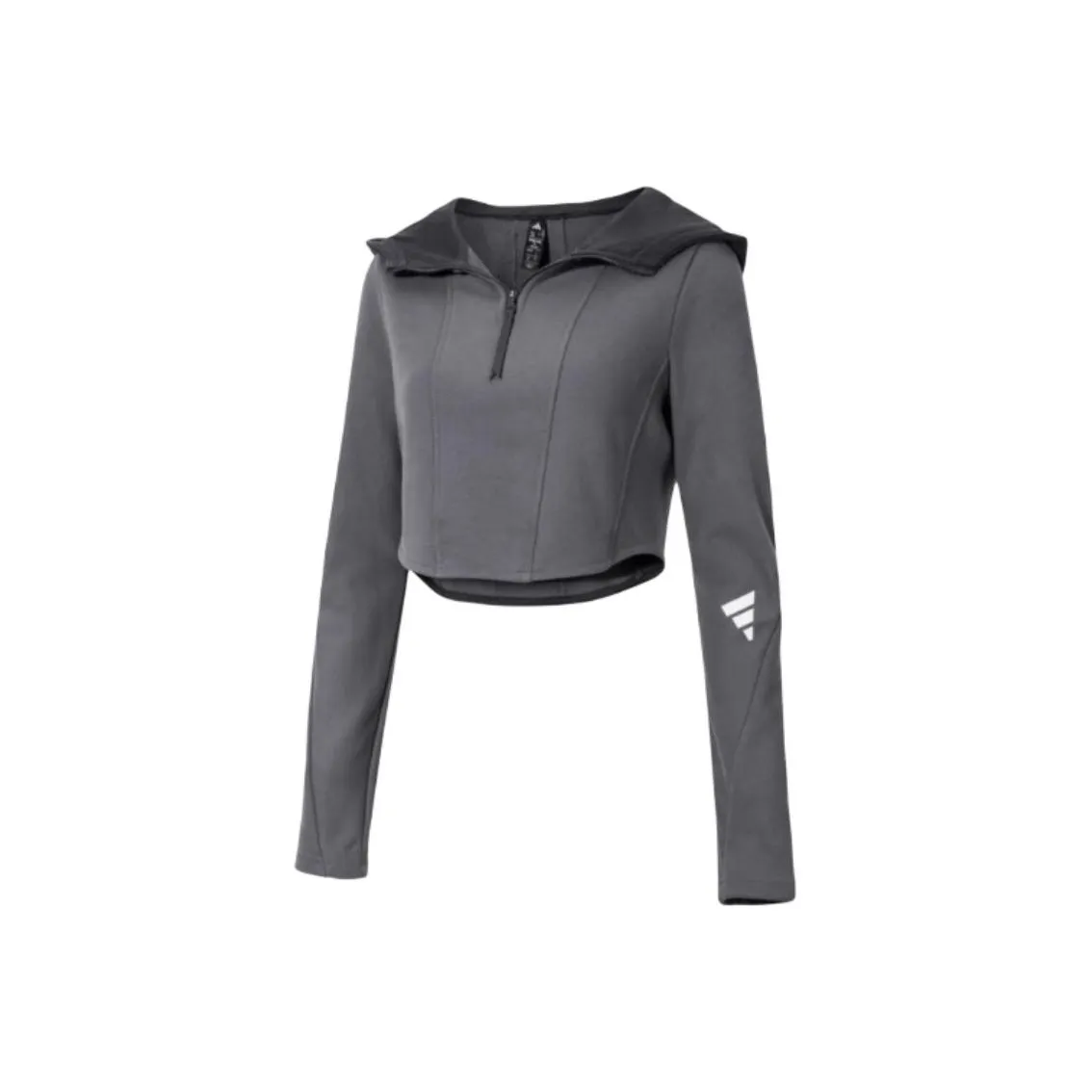 Adidas FW24 Свитшот Женский Темно-Серый