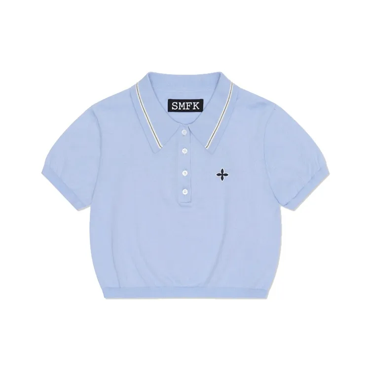 SMFK Поло Женское Небесно-Синий