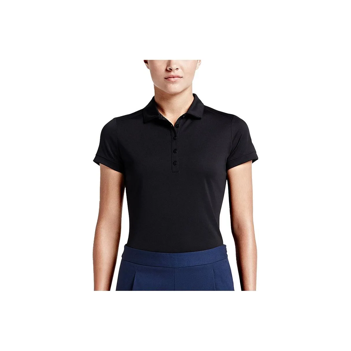 NIKE Черные Женские Поло