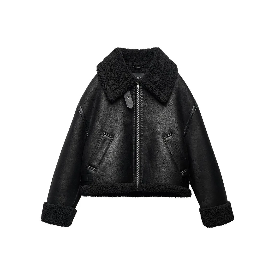 ZARA Jackets Women's Black