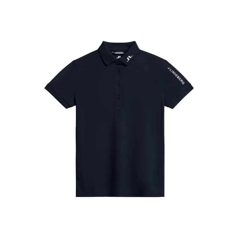 J.Lindeberg Tour Tech Golf Polo Shirt Women's Blue