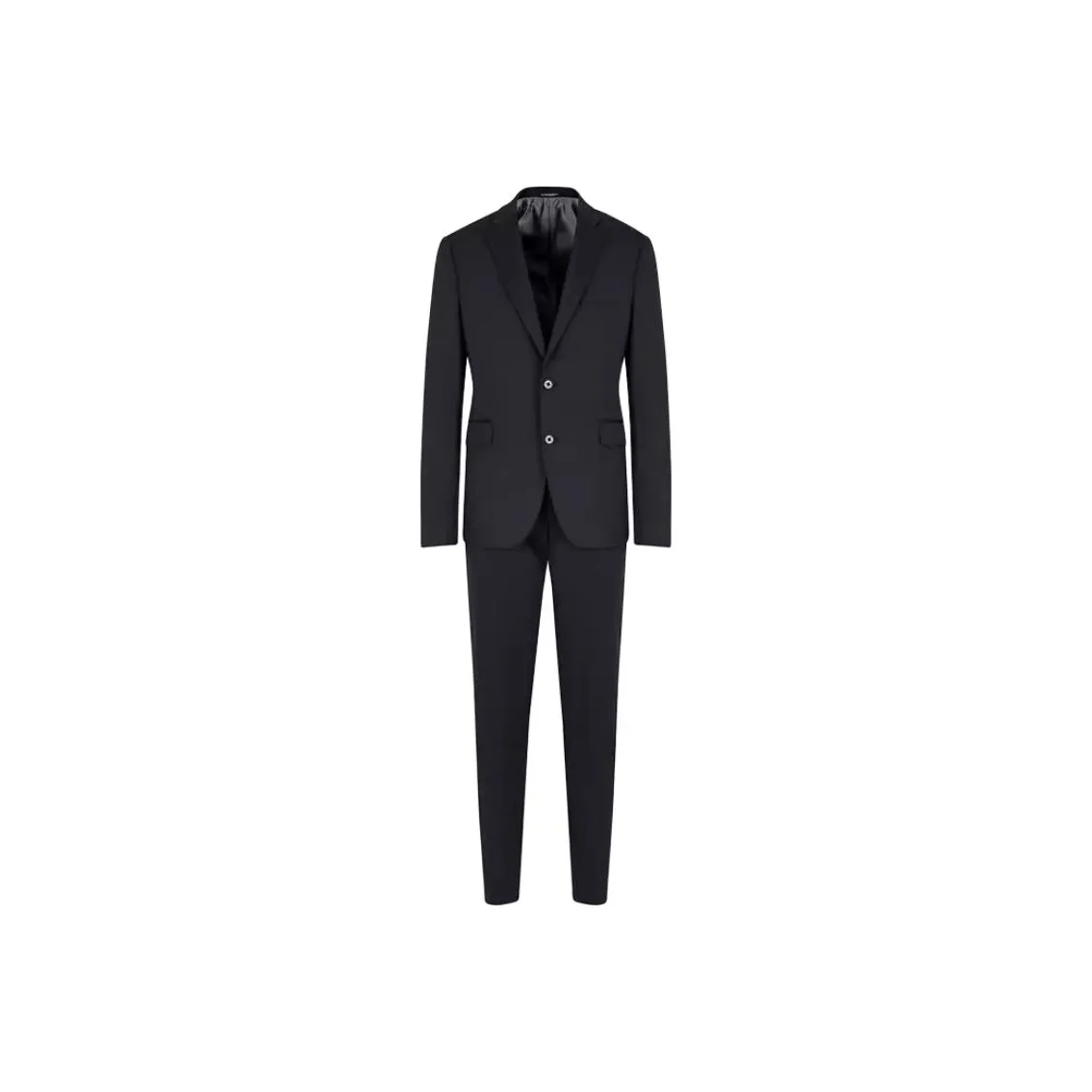 EMPORIO ARMANI FW24 Business Suit Men's Charcoal Black
