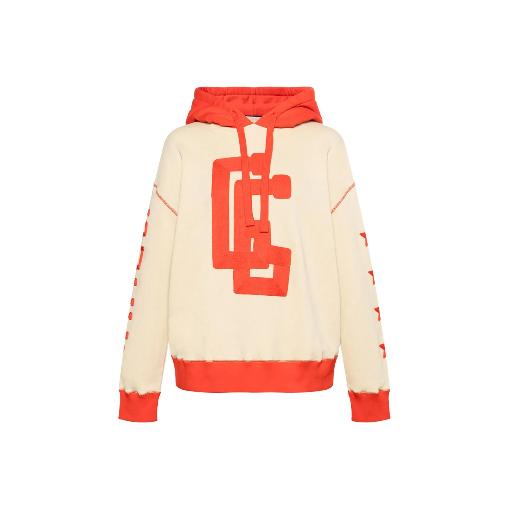 GUCCI Толстовка Женская Красная Желтая