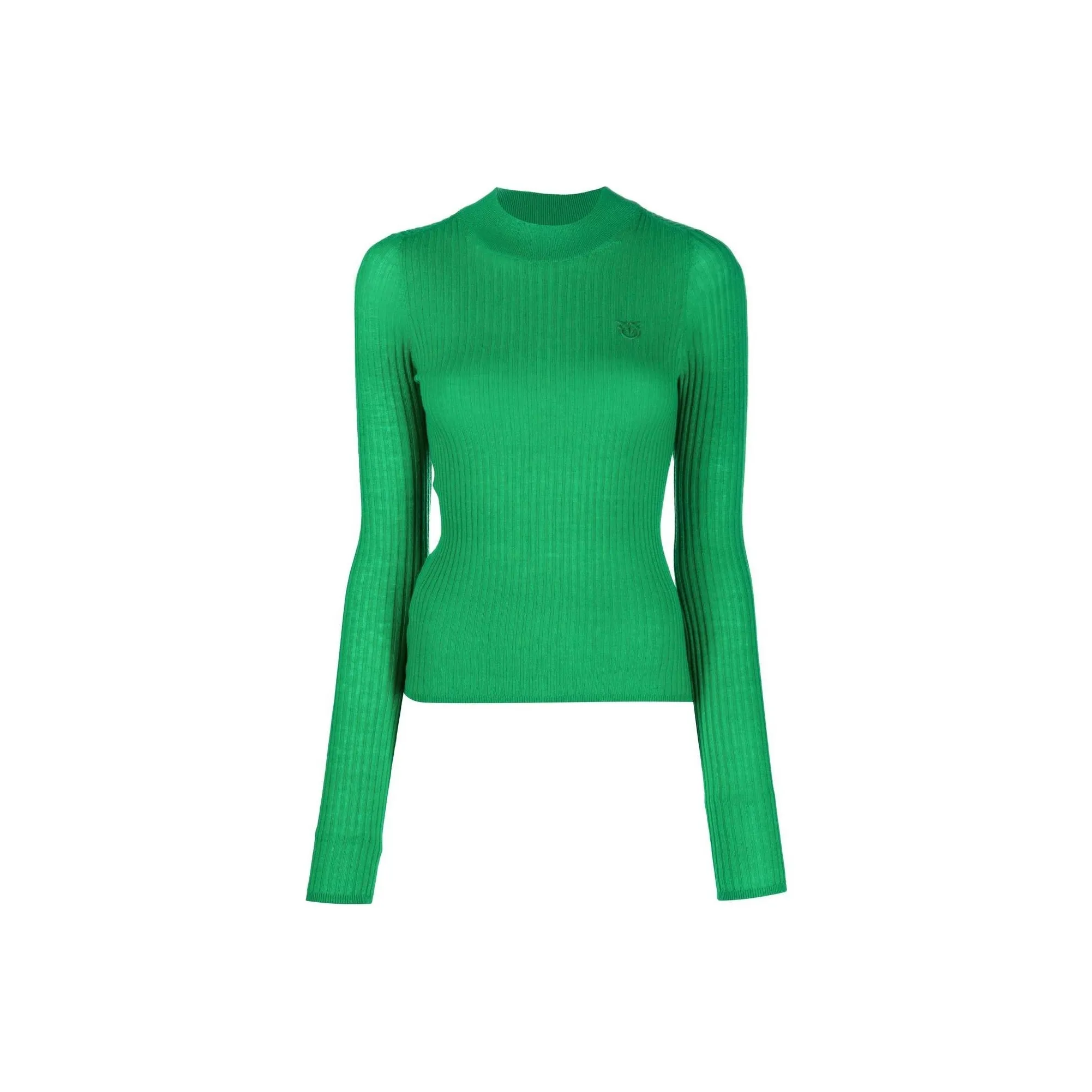 PINKO FW22 Кашемир Свитер Женский Зеленый