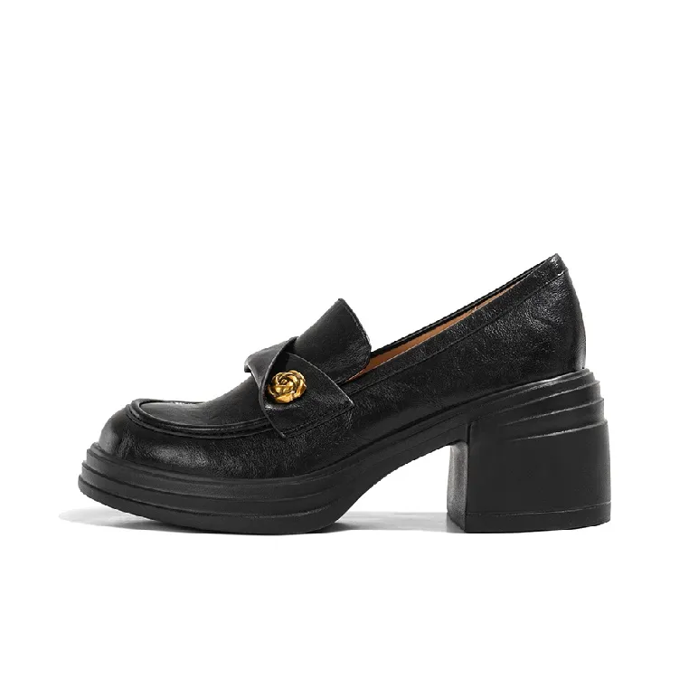 Old Meow Грубый каблук Высокие каблуки 7,5 см Женские