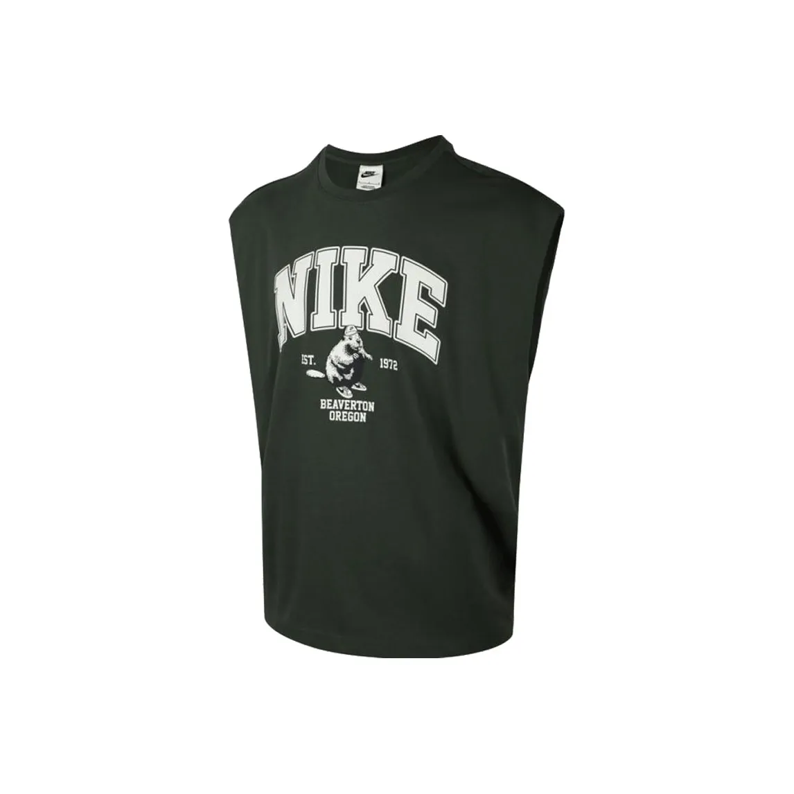 Nike Sportswear SS25 Баскетбольная Джерси Мужская Винтаж Зеленая