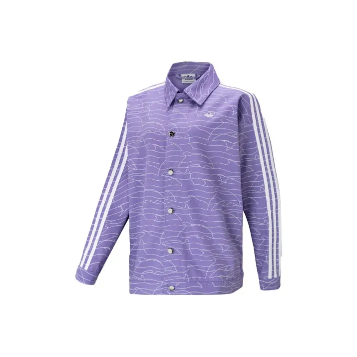 adidas originals Светло-фиолетовый Женские Куртки