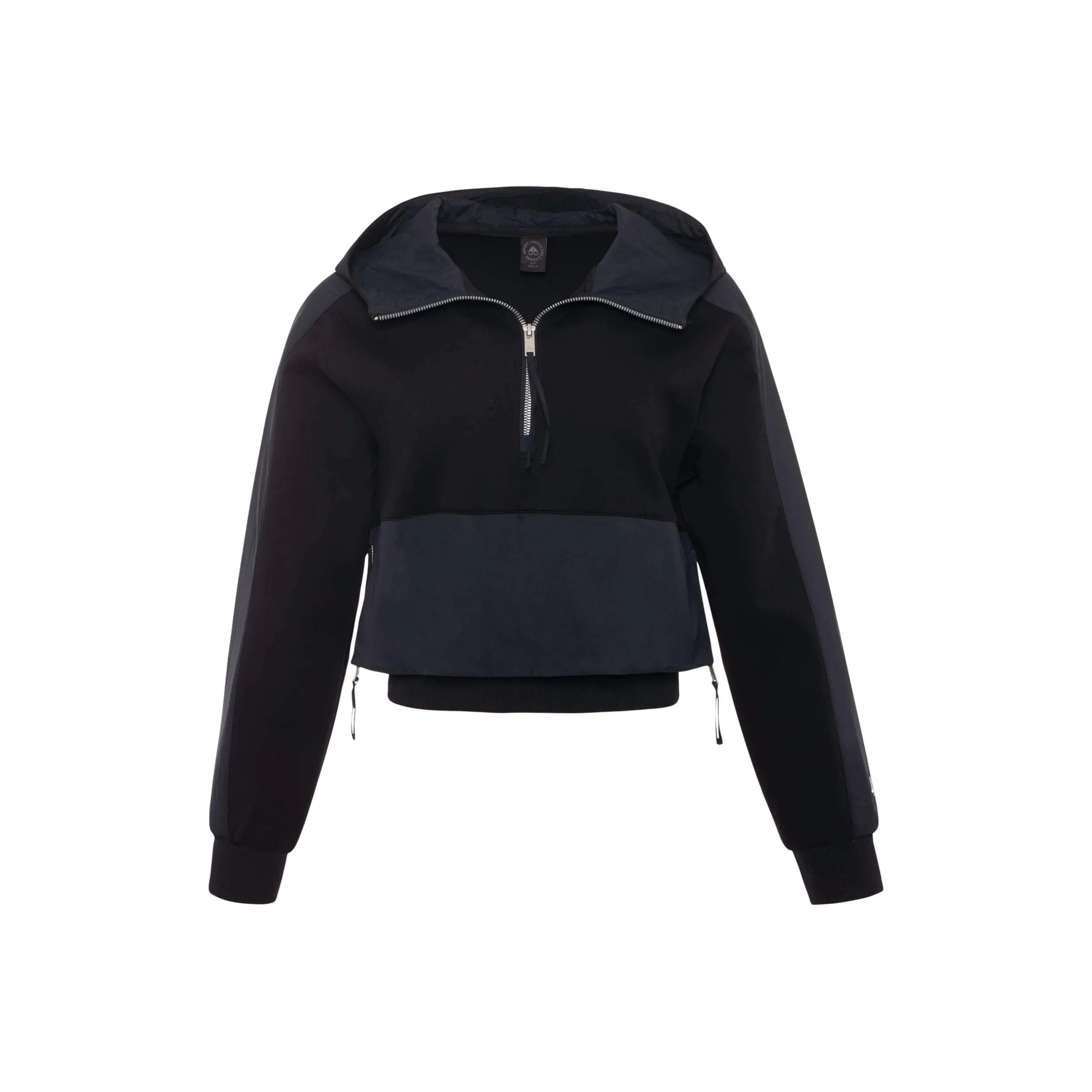 Moose Knuckles Zip Detailed Long Sleeved Sweatshirt