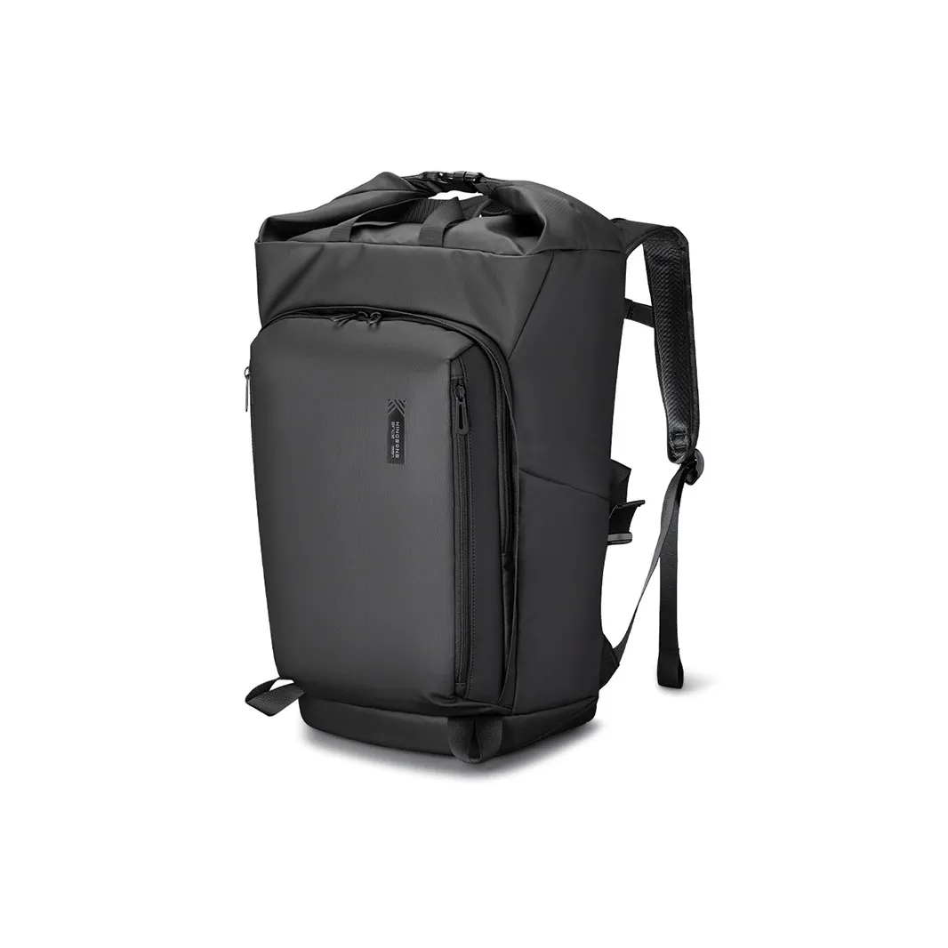 KINGSONS Полиэстер с Микрофиброй Рюкзак Большой Мужской Черный Серый