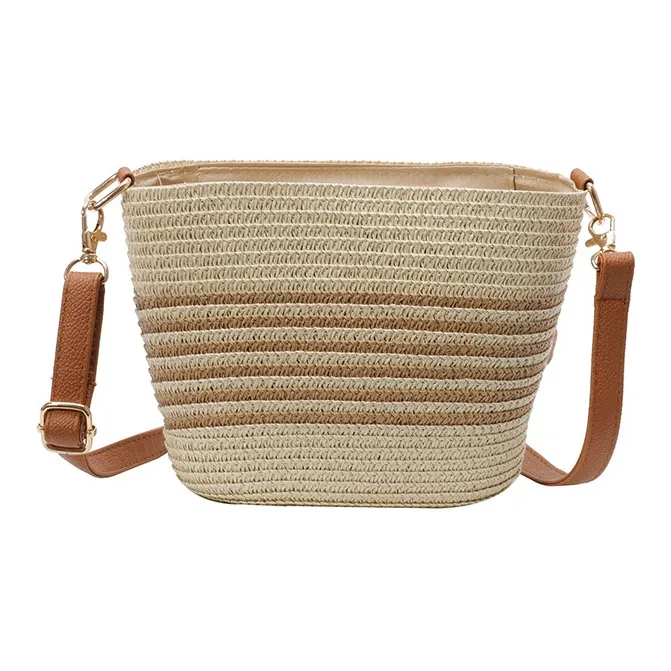 MOONDEMIMA Вязаные ткани Сумки через плечо Стандартные Женские Экрю