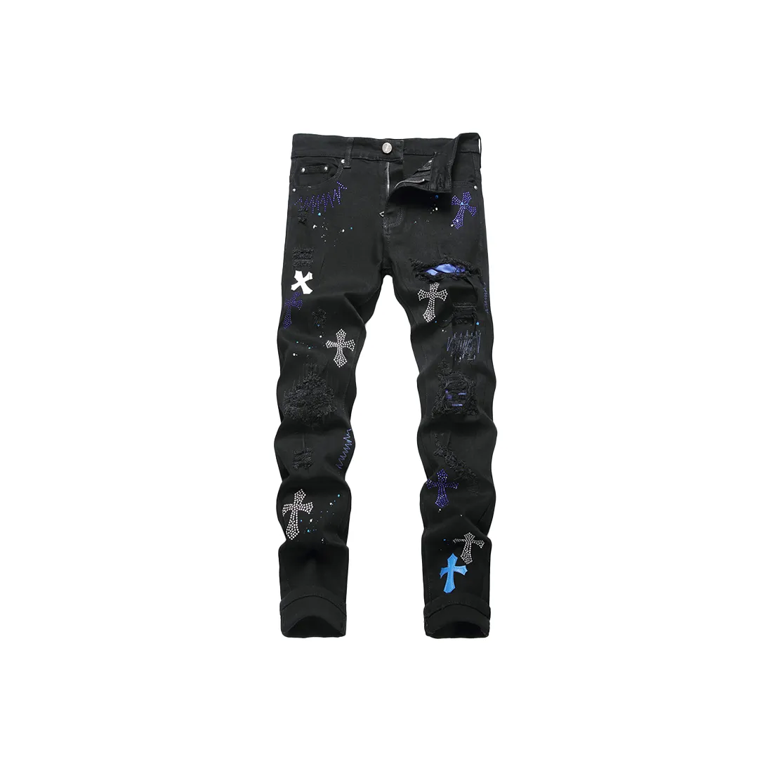 Mockumentary Straight-Leg Pants