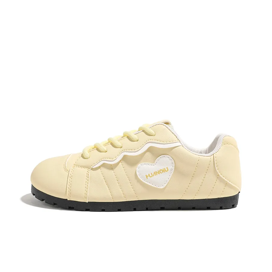 HUANQIU Износостойкий и Легкий Низкий Топ Повседневная Обувь Женская Лимон
