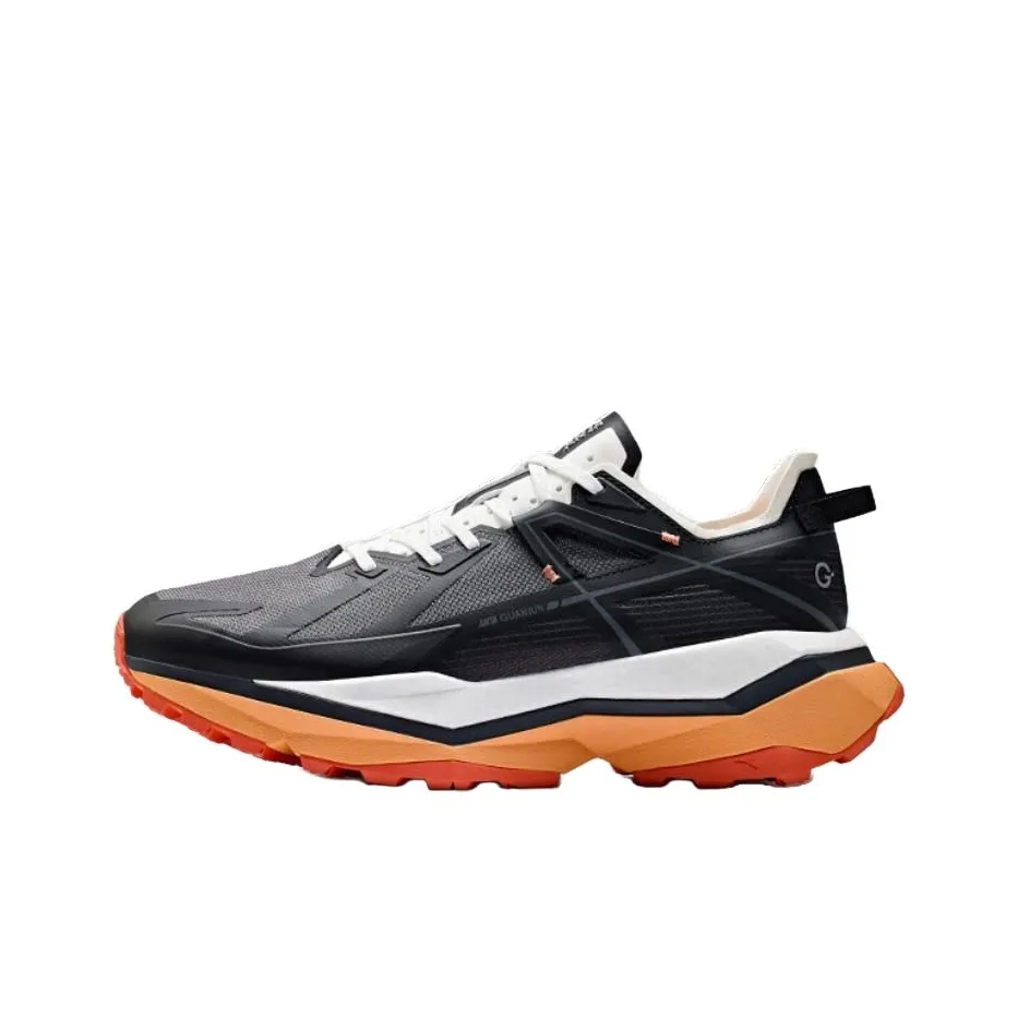 ANTA Champion Falcon Амортизация Износостойкий Низкий Топ Беговые кроссовки Женские Черный