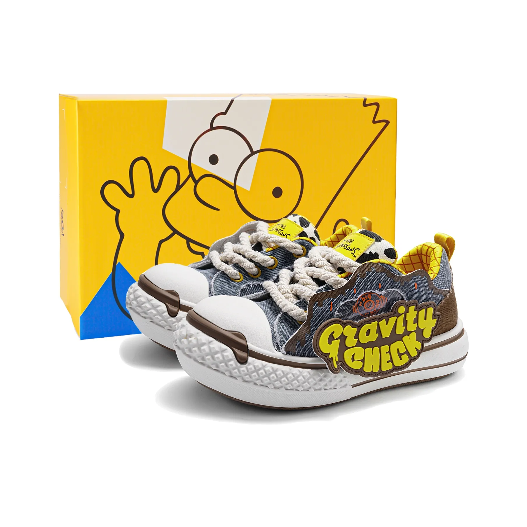 The Simpsons Canvas Shoes Low Top Unisex Симпсоны Кеды Низкие Унисекс