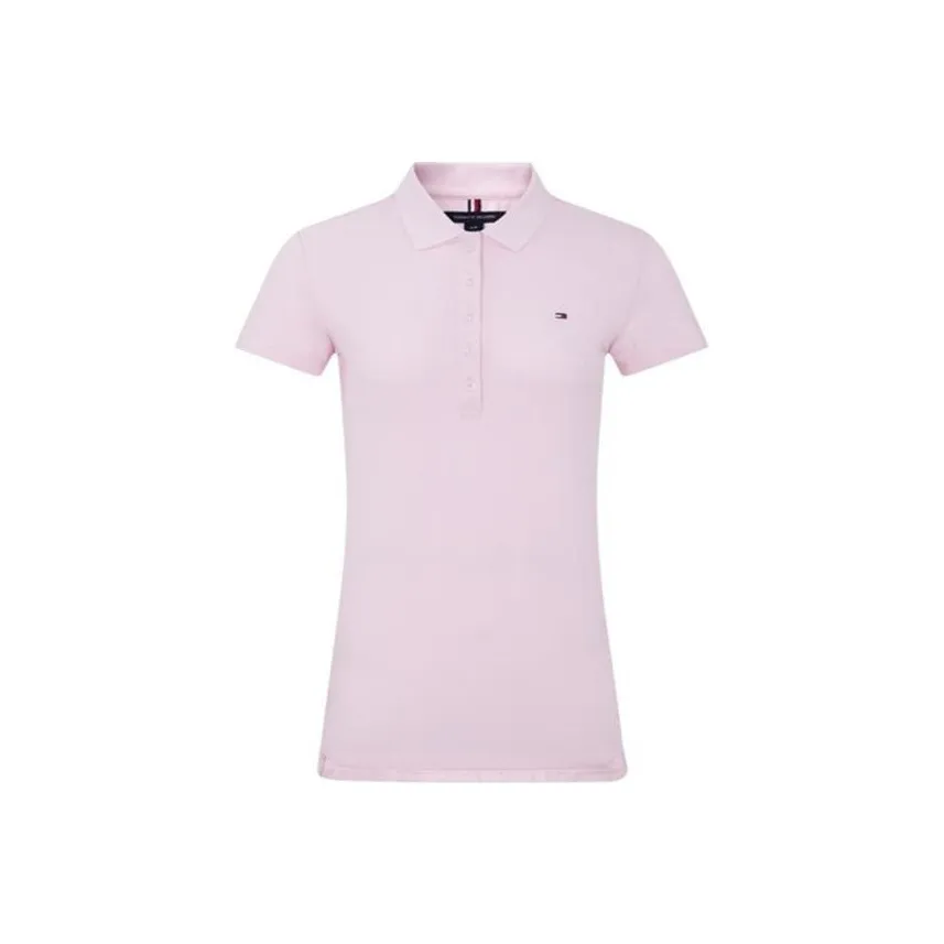 Tommy Hilfiger Polo Shirt Women's Pink