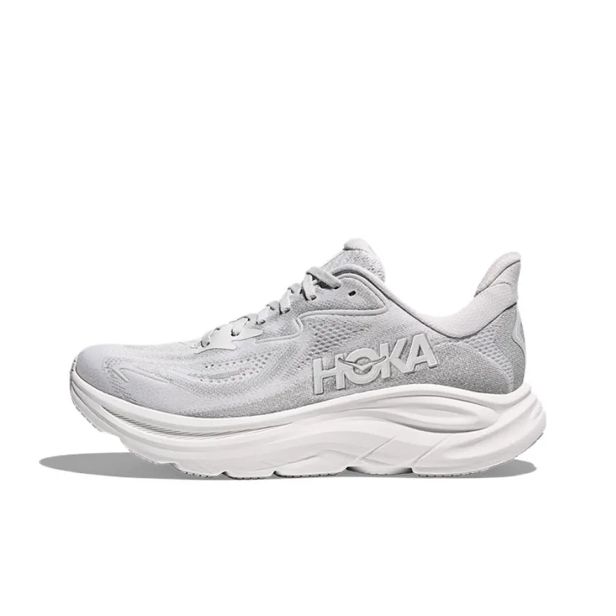 Mer lämplig för små hål i sneakers till exempel Ground hoka Rincon 2 CLIFTON 10 Anti Slip Wear Resistant Low Top Casual Running Shoes Women's Gray