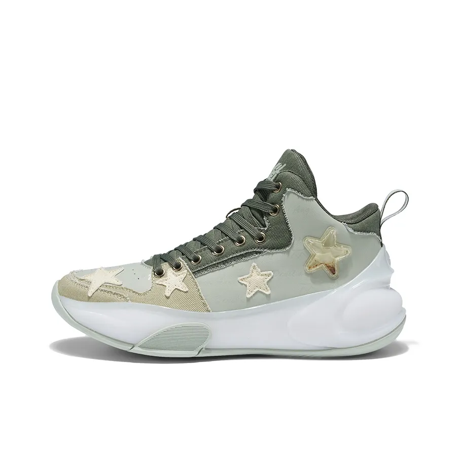 DEVIL AND ANGEL Slip-resistant и устойчивый к истиранию покрытие Винтажные баскетбольные кроссовки Унисекс Crown